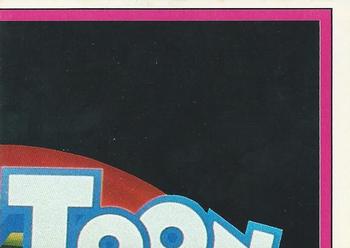 1991 Topps Tiny Toon Adventures - Stickers #6b Dizzy Devil Back