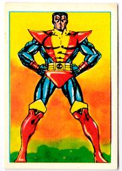 1984 Leaf Marvel Super Heroes Secret Wars Stickers #67 Colossus Front