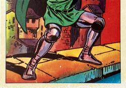 1984 Leaf Marvel Super Heroes Secret Wars Stickers #85 Doctor Doom Front