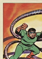 1984 Leaf Marvel Super Heroes Secret Wars Stickers #114 Doctor Octopus Front