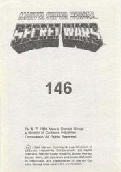 1984 Leaf Marvel Super Heroes Secret Wars Stickers #146 Ikaris Back