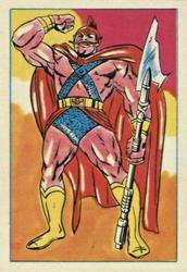 1984 Leaf Marvel Super Heroes Secret Wars Stickers #147 Byrrah Front