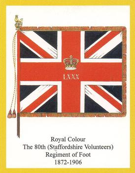 2008 Regimental Colours : The South Staffordshire Regiment 2nd Series #3 Royal Colour 80th Foot 1872-1906 Front