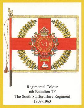 2008 Regimental Colours : The South Staffordshire Regiment 2nd Series #5 Regimental Colour 6th Battalion TF 1909-1963 Front