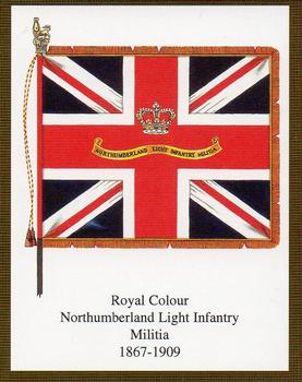 2005 Regimental Colours : The Royal Northumberland Fusiliers #3 Royal Colour Northumberland Militia 1867-1909 Front