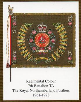 2005 Regimental Colours : The Royal Northumberland Fusiliers #5 Regimental Colour 7th Battalion 1961-1979 Front