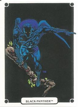 1988 Comic Images Marvel Universe IV Heroic Origins #6 Black Panther Front