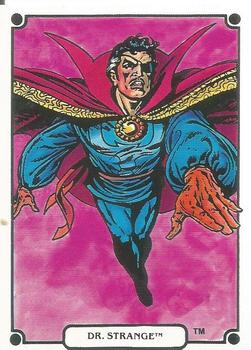 1988 Comic Images Marvel Universe IV Heroic Origins #25 Dr. Strange Front