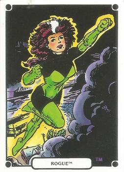 1988 Comic Images Marvel Universe IV Heroic Origins #64 Rogue Front