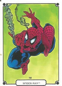 1988 Comic Images Marvel Universe IV Heroic Origins #70 Spider-Man Front