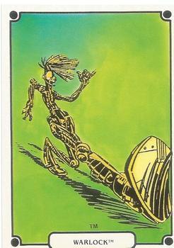 1988 Comic Images Marvel Universe IV Heroic Origins #81 Warlock Front