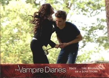 2013 Cryptozoic The Vampire Diaries Season 2 #3 Hate...the Beginning of a Love Story Front