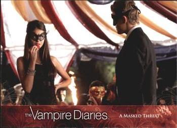 2013 Cryptozoic The Vampire Diaries Season 2 #22 A Masked Threat Front