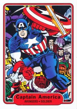 2015 Fleer Retro Marvel - 1982 Fleer #1 Captain America Front