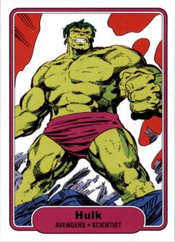 2015 Fleer Retro Marvel - 1982 Fleer #7 Hulk Front