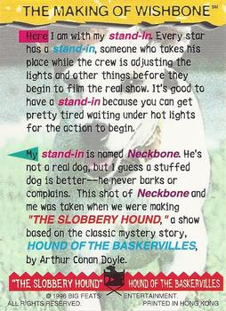 1996 Wishbone #2 The Slobbery Hound Back