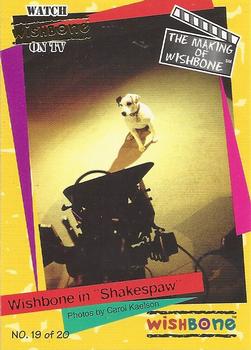 1996 Wishbone #19 Shakespaw Front