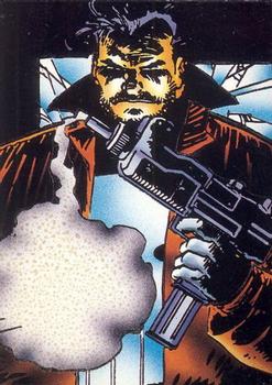 1992 Comic Images Punisher Guts and Gunpowder (Punisher War Journal) - Scratch & Sniff #2 Stunts Front