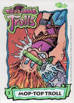 1992 Classic Games Trouble Trolls #3 Mop-Top Troll Front