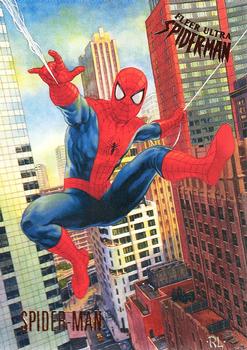 2017 Fleer Ultra Marvel Spider-Man #1 Spider-Man Front