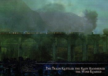 2004 ArtBox Harry Potter and the Prisoner of Azkaban Update Edition #99 The Train Rattled, the Rain Hammered, the Wind Roared Front