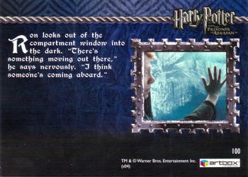 2004 ArtBox Harry Potter and the Prisoner of Azkaban Update Edition #100 Something Out There Back