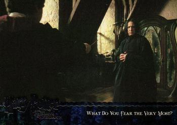 2004 ArtBox Harry Potter and the Prisoner of Azkaban Update Edition #114 What Do You Fear the Very Most? Front