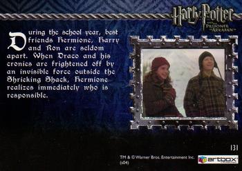 2004 ArtBox Harry Potter and the Prisoner of Azkaban Update Edition #131 Best Friends Back