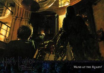 2004 ArtBox Harry Potter and the Prisoner of Azkaban Update Edition #136 Wand at the Ready! Front