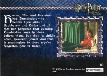 2004 ArtBox Harry Potter and the Prisoner of Azkaban Update Edition #162 A Child's Voice Back