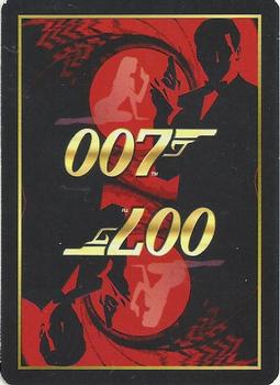2004 James Bond 007 Playing Cards I #A♠ James Bond / Sean Connery / Miss Moneypenny / Lois Maxwell Back
