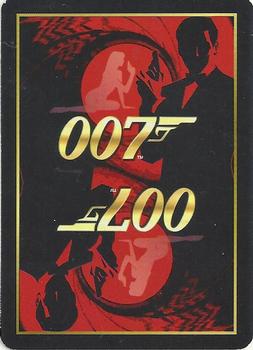 2004 James Bond 007 Playing Cards I #Q♠ Pussy Galore / Honor Blackman Back