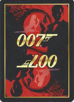 2004 James Bond 007 Playing Cards I #2♥ James Bond / Roger Moore Back