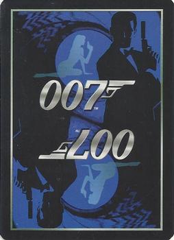 2004 James Bond 007 Playing Cards II #4♣ Dr. Holly Goodhead / Lois Chiles / James Bond / Roger Moore Back