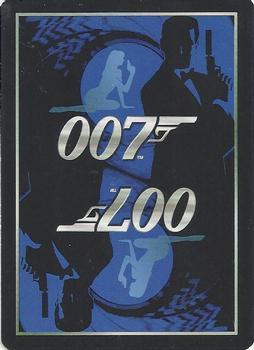 2004 James Bond 007 Playing Cards II #6♠ Della Churchhill / Priscilla Barnes / James Bond / Timothy Dalton Back