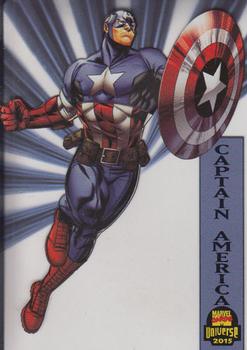 2015 Fleer Retro Marvel - 1994 Fleer Suspended Animation #1a Captain America Front