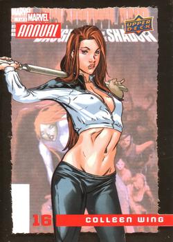 2016 Upper Deck Marvel Annual - Gold #16 Colleen Wing Front