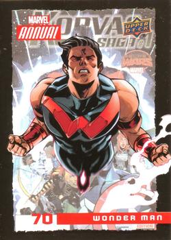2016 Upper Deck Marvel Annual - Gold #70 Wonder Man Front