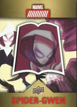 2016 Upper Deck Marvel Annual - Single Character Patch #CP-8 Spider-Gwen Front