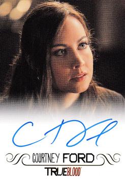 2012 Rittenhouse True Blood Premiere - Full Bleed Autographs #NNO Courtney Ford Front