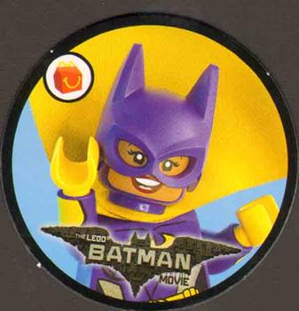 2017 McDonald's Happy Meal Lego Batman Movie Discs #NNO Batgirl Front