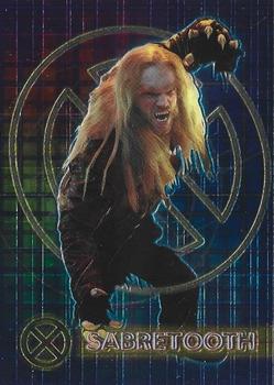 2000 Topps X-Men The Movie - Chrome #C9 Sabretooth Front