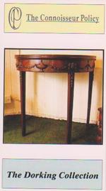 2004 Connoisseur Policies The Dorking Collection #8 George III Demi-Lune Tea Table c.1770 Front