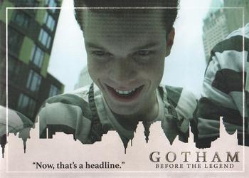 2017 Cryptozoic Gotham Season 2 #7 “Now, that’s a headline.” Front