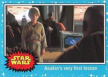 2017 Topps Star Wars Journey To The Last Jedi #2 Anakin's very first lesson Front