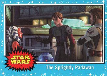 2017 Topps Star Wars Journey To The Last Jedi #7 The Sprightly Padawan Front