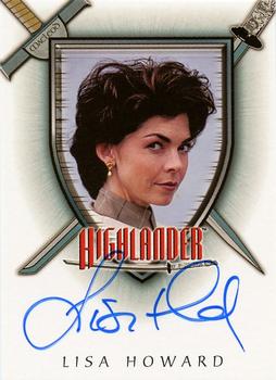 2003 Rittenhouse The Complete Highlander (TV) - Autographs #A7 Lisa Howard Front