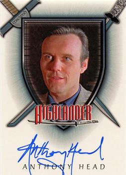 2003 Rittenhouse The Complete Highlander (TV) - Autographs #A15 Anthony Head Front