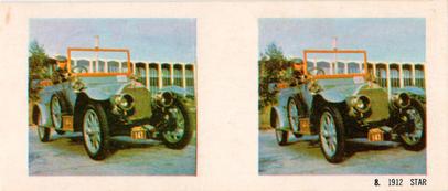 1966 Sanitarium Weet-Bix Veteran & Vintage Cars (Stereo Cards) #8 1912 Star Front