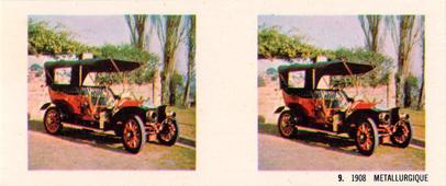 1966 Sanitarium Weet-Bix Veteran & Vintage Cars (Stereo Cards) #9 1908 Metallurgique Front
